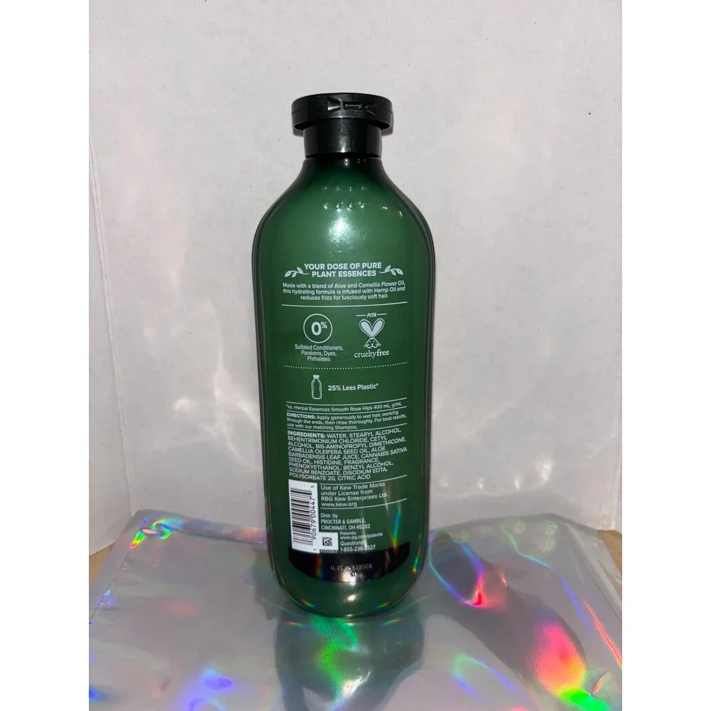New Herbal Essence Conditioner Hemp Oil frizz control Aloe Camillia sulfate free